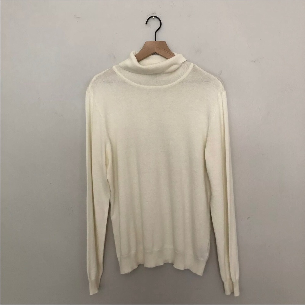 Worthington Ivory Turtleneck Sweater